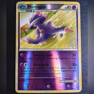 Mismagius Pokemon Card - Call of Legends - 28/95 Rare Reverse Holo